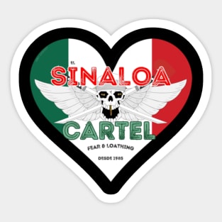 Sinaloa Mexican Cartel Meme By Abby Anime(c) Sticker